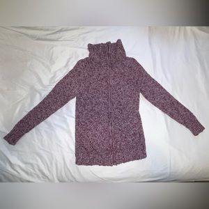 L.L. Bean Cotton Zip-Up Sweater